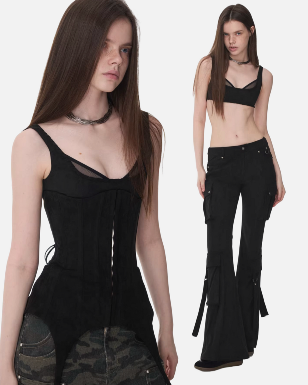 ZIGGY SCULPTED CORSET WITH BRA & PANTS – 3colors