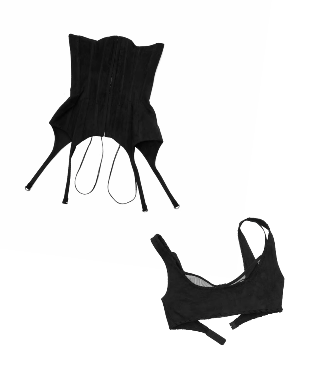 ZIGGY SCULPTED CORSET WITH BRA & PANTS – 3colors